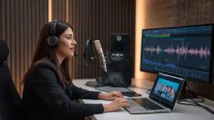 E-Learning Voice-Over Services in Delhi for professional online course narration