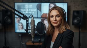 Professional voice over for ads builds instant brand credibility and trust