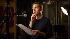 Lack of direction in voice over recording