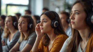 Choosing voices for ads without understanding the target audience