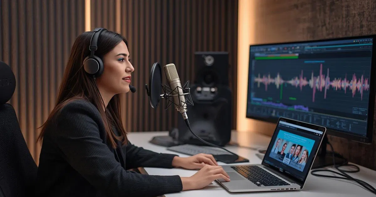 E-Learning Voice-Over Services in Delhi for professional online course narration